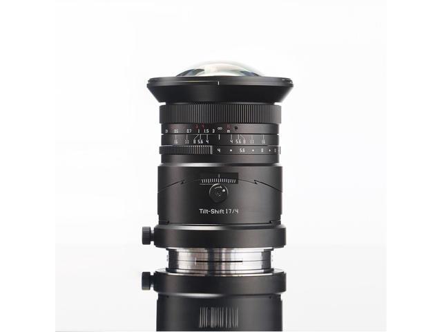 TTArtisan 17mm f/4 Tilt Shift Lens for Fujifilm GFX, Black
