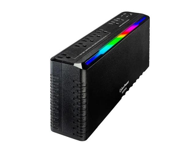 CyberPower - GX950UC Gaming UPS System with RGB Lighting and USB Charging Ports - Black - image 12