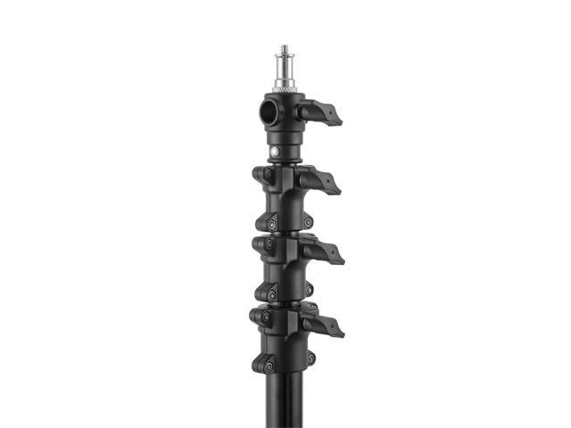 Meking MZ Series 9' 4-Section Air-Cushioned Light Stand, Black