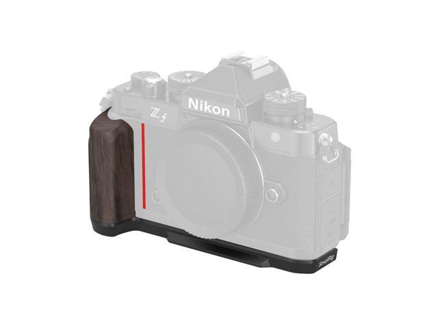 SmallRig L-Shape Mount Plate with Wooden Handle for Nikon Z f