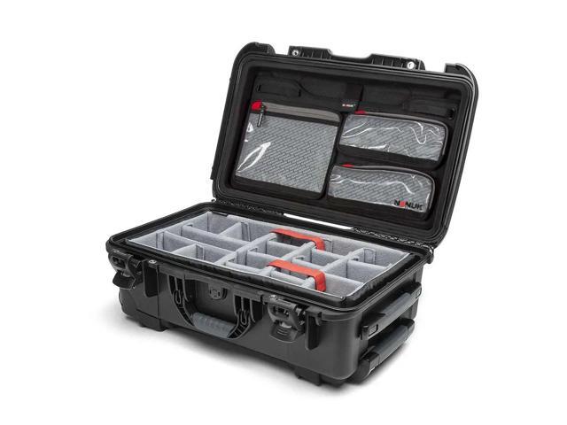Nanuk R 935 Wheeled Eco-Friendly Hard Case with Lid Organizer & Dividers, Black