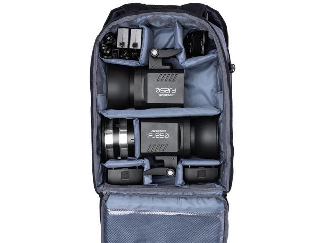 Westcott FJ250 250W Strobe 2-Light Backpack Kit with FJ-X3 M Universal Wireless Trigger