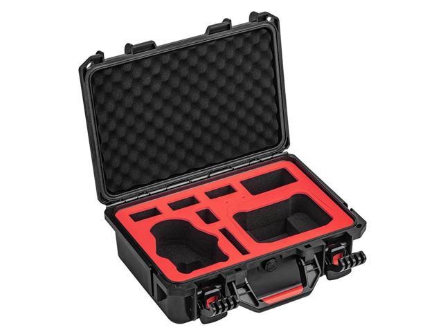 Aries Waterproof Hard Shell Carrying Case for DJI Mini 4 Pro Drone, Black