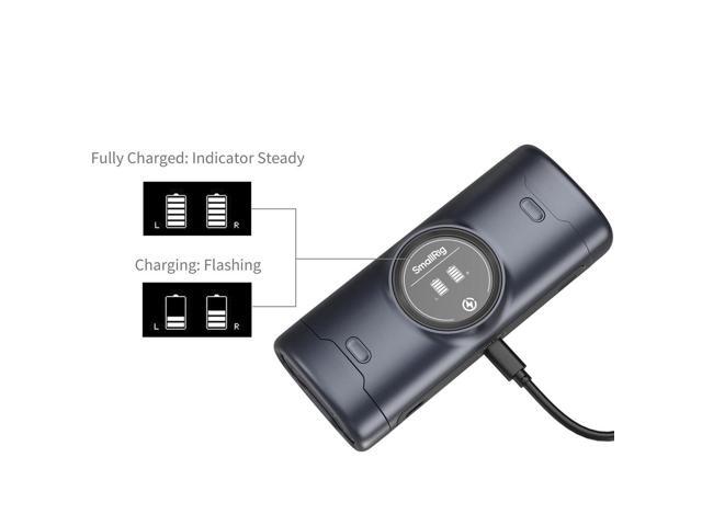 SmallRig Portable Battery Charger Case for Canon LP-E6P, Black