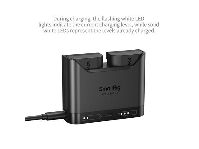 SmallRig 'Camera Battery Charger for Canon LP-E6P, Black
