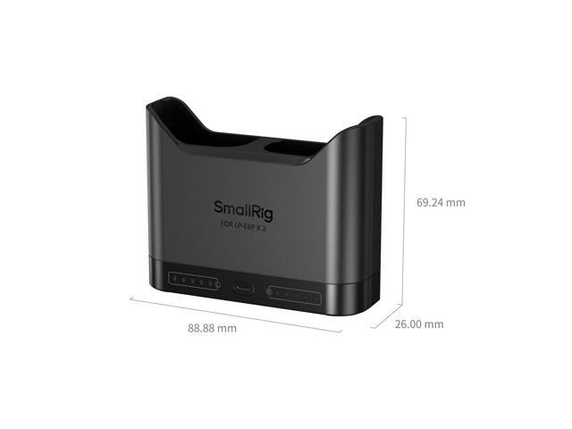 SmallRig 'Camera Battery Charger for Canon LP-E6P, Black