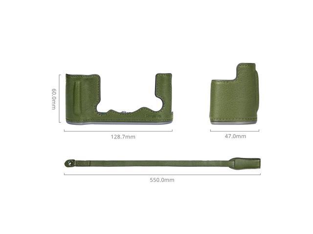 SmallRig Leather Half Case Kit for Fujifilm X-T50, Green