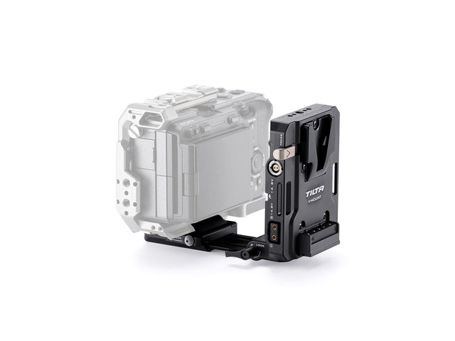 Tilta Mini PD V-Mount Battery Plate with Adjustable Arca-Type Receiver Kit, Black