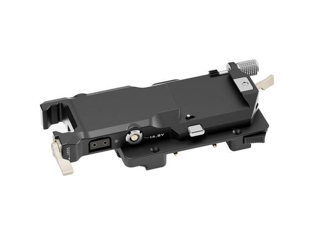 Tilta Power Pass-Through Plate with Gold Mount Battery Plate for DJI Ronin, Black