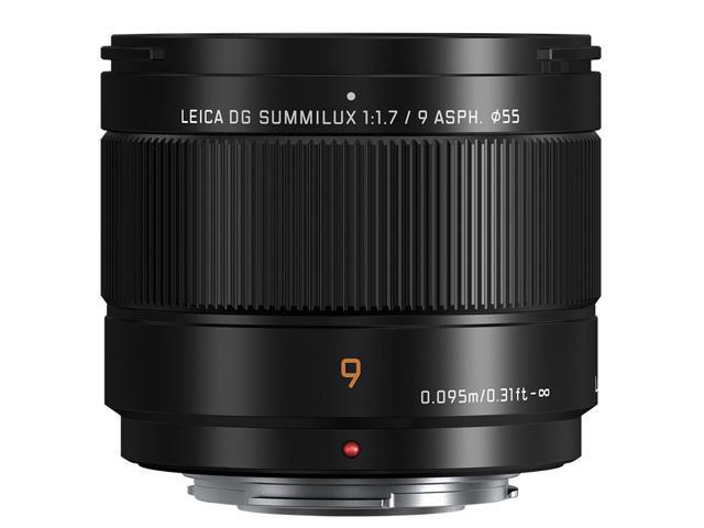 Panasonic LUMIX G Leica DG Summilux 9mm f/1.7 Aspherical Lens for Micro Four Thirds, Bundle with 55mm Essentials Filter Kit, Cleaning Kit and...