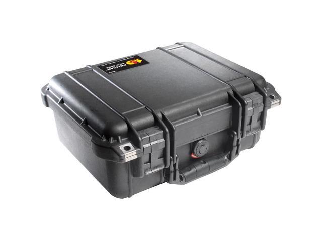 Pelican 1400 Watertight Hard Case, Bundle with 1400PF Special Application Panel Frame Kit, Black