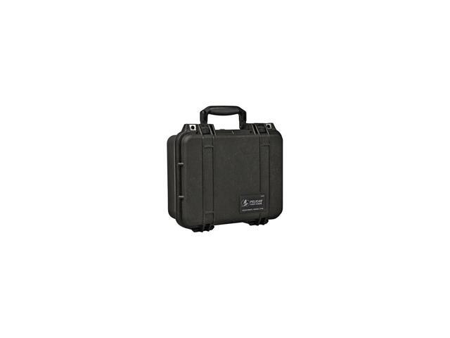 Pelican 1400 Watertight Hard Case with Foam Insert, Bundle w/Divider Kit, Black