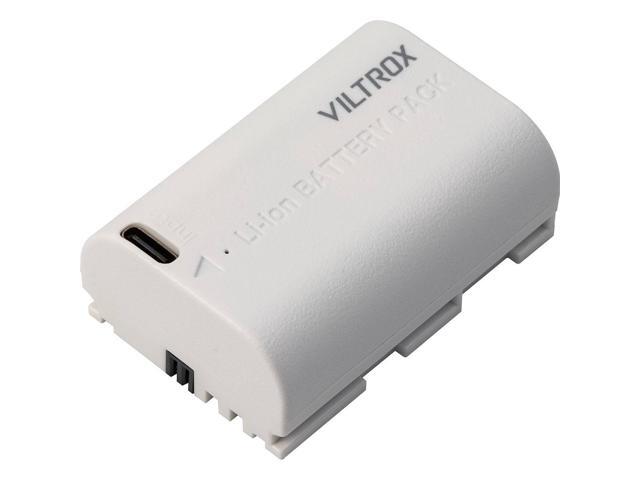 Viltrox Weeylite LP-E6 16.8Wh 7.4V 2400mAh Lithium-Ion Battery with USB-C Charging Port, White
