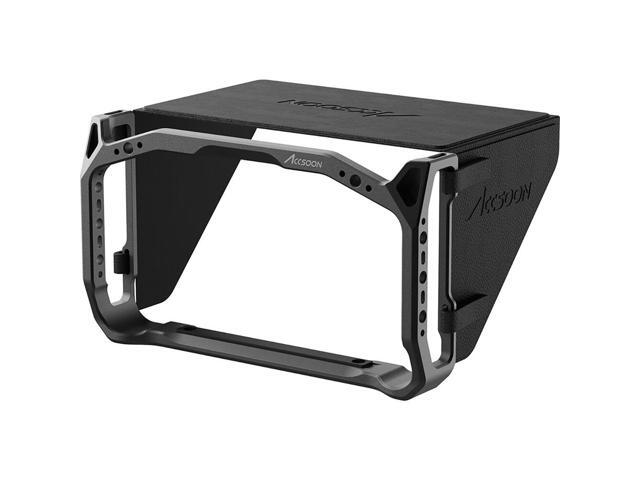 Accsoon ACC33 Cage with Sunhood for CineView M7 and M7 Pro Monitors, Black