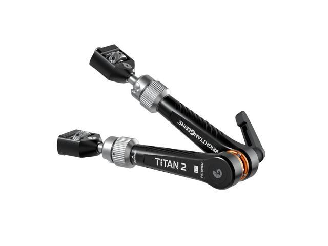 Bright Tangerine Titan Arm 2 with 1/4'-20 and 3/8'-16 Anti-Twist Adapter, London Fog