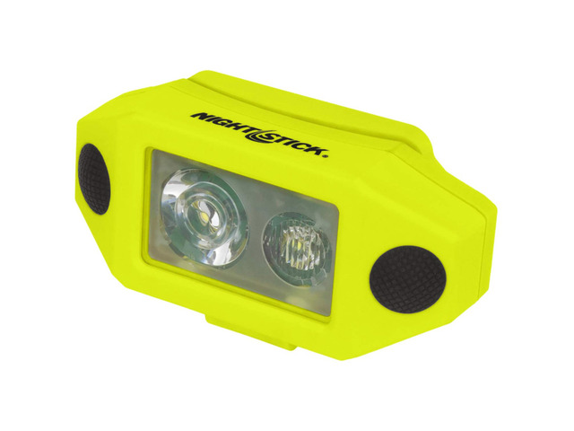 Nightstick XPP-5460 Dual-Light LED Headlamp, Hard Hat Clip, 200 Lumens, AAA
