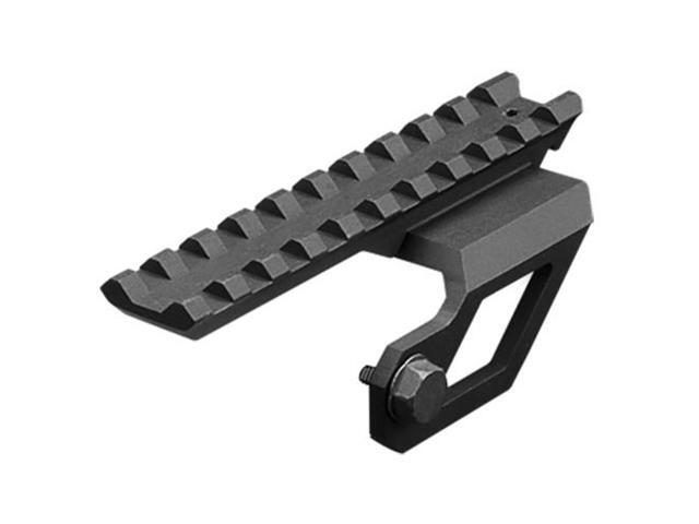 AIM Sports Side Scope Mount/V2 for M14 and M1A Rifles, with 4.5' of Picatinny Rail