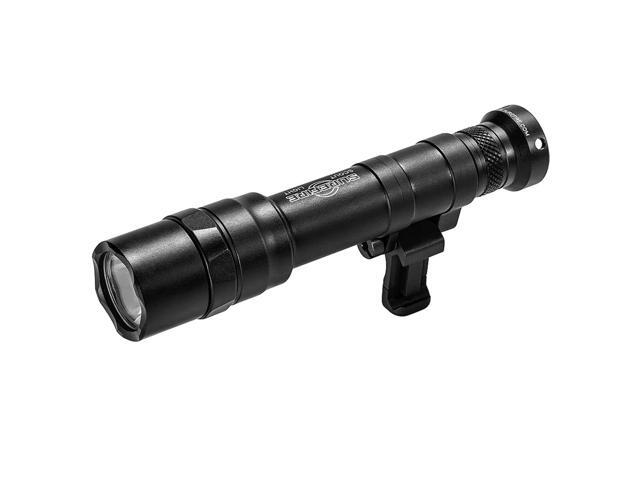 SureFire M640DF 6-Volt Dual Fuel Scout Light Pro LED WeaponLight with Z68 Tailcap Switch, Black
