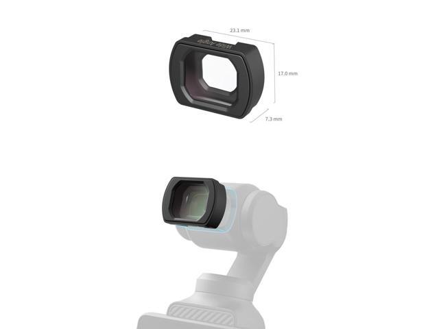 SmallRig Wide-Angle Lens for DJI Osmo Pocket 3 Camera, Black