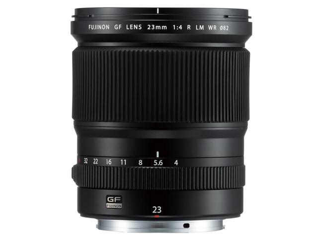 Fujifilm GF 23mm f/4 R LM WR Lens Bundle with Cap Tether, Cleaner, Lens Case, 82mm Digital Essentials Filter Kit