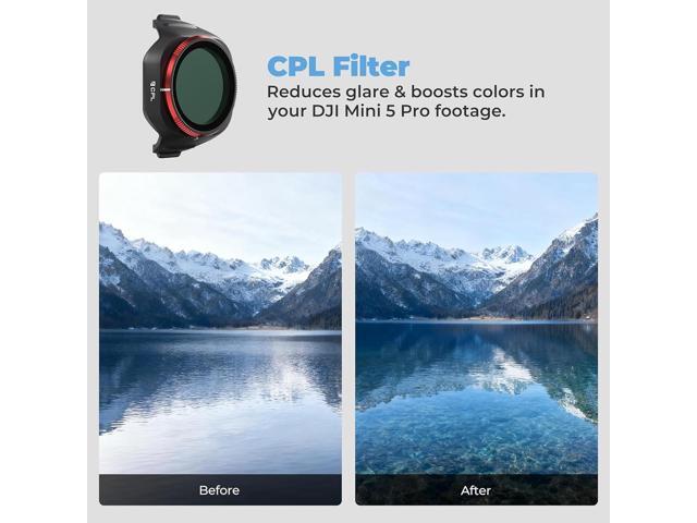 Freewell Circular Polarizer Filter for DJI Mini 5 Pro Drone