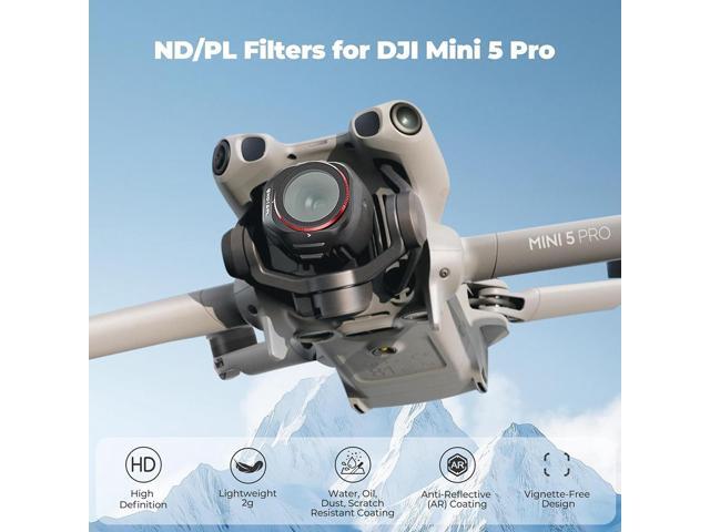 Freewell Circular Polarizer Filter for DJI Mini 5 Pro Drone