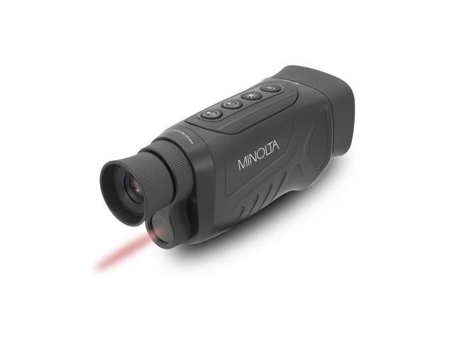 Minolta MINOLTA MNDM625 6x25 Digital Night Vision Monocular w/4K UHD Camera (Black)