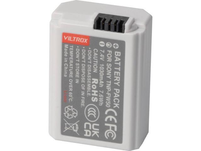 Viltrox Weeylite NP-FW50 7.6Wh 7.4V 1030mAh Lithium-Ion Battery with USB-C Charging Port, White