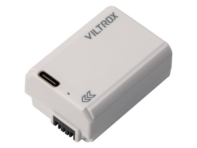 Viltrox Weeylite NP-FW50 7.6Wh 7.4V 1030mAh Lithium-Ion Battery with USB-C Charging Port, White