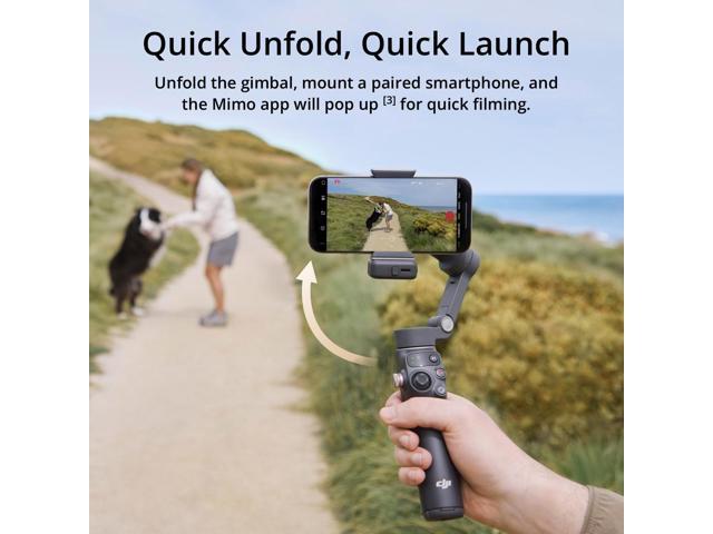 DJI Osmo Mobile 7P Smartphone Gimbal with Built-In Extension Rod