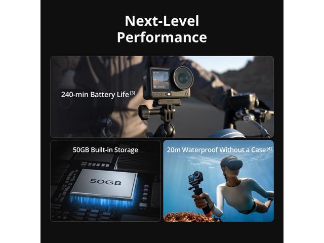 DJI - Osmo Action 6 Adventure Combo - Black - image 6