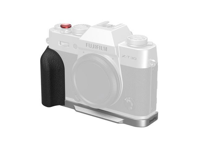 SmallRig L-Shaped Mount Plate with Silicone Handle for Fujifilm X-T30, X-T30 II and X-T30 III Cameras, Silver
