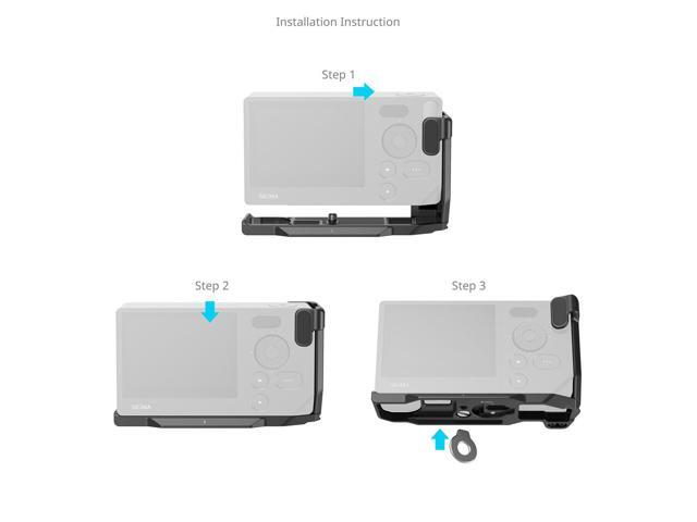SmallRig L-Shaped Mount Plate with Handle for Sigma BF Camera, Black