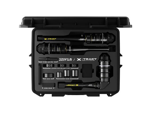 DZOFILM X-Tract 18-28mm T8 2.1x Macro Probe Lens Kit with 0, 90 & 360 Degree Tube, 15mm Follow Focus Rod, PL Mount