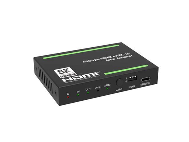 DVDO 8K HDMI 2.1 Audio Extractor with eARC for AV Receivers, Black #DVDOAUDIOE2
