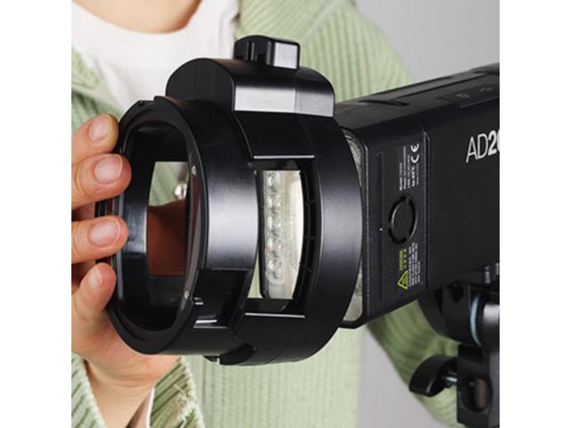 Glow OTA-EV3 ParaSnap OTA Adapter for AD200 Pro II, Sony HVL-F60RM2, and Canon Speedlight EL-5