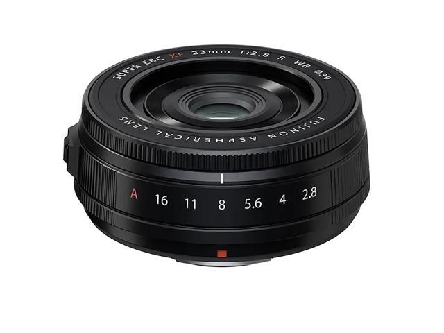 Fujifilm XF 23mm f/2.8 R WR Lens, Black with PRO OPTIC Lens Care Kit that includes Universal Lens Cap Tether, Cleaning Kit, and LensPen Lens Cleaner