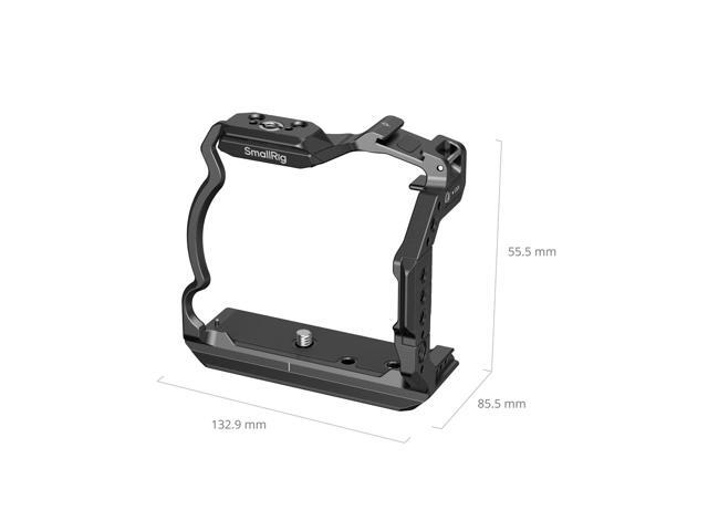 SmallRig HawkLock Quick Release Half Camera Cage for Canon EOS R6 Mark III/R6 Mark II/R5 Mark II, Black