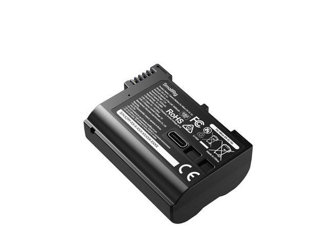 SmallRig 18.144Wh 7.2V 2520mAh USB-C Rechargeable Camera Battery with Power Display for Nikon EN-EL15c