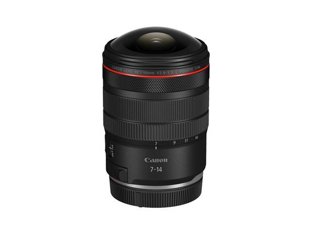 Canon - RF7-14mm F2.8-3.5 L Fisheye Ultra-Wide Angle Zoom Lens for EOS R-Series Cameras - Black - image 2