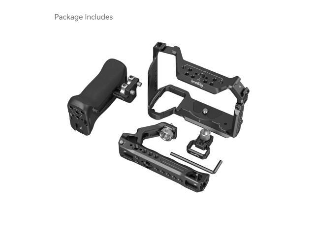 SmallRig Advanced Edition HawkLock Quick Release Full Camera Cage Kit for Sony Alpha 7R V/7 IV/7S III, Black
