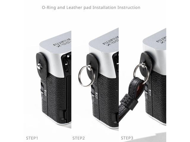 SmallRig Universal Leather Camera Shoulder Strap, Black