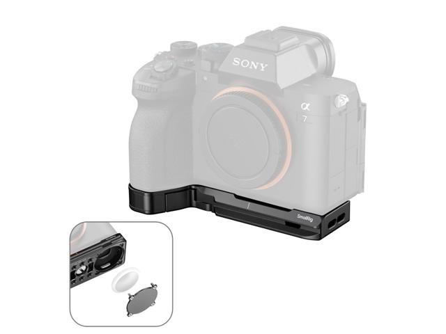 SmallRig Arca-Swiss Baseplate with AirTag Slot for Sony Alpha 7 V/7R V/7 IV/7S III/1/7R IV Cameras, Black