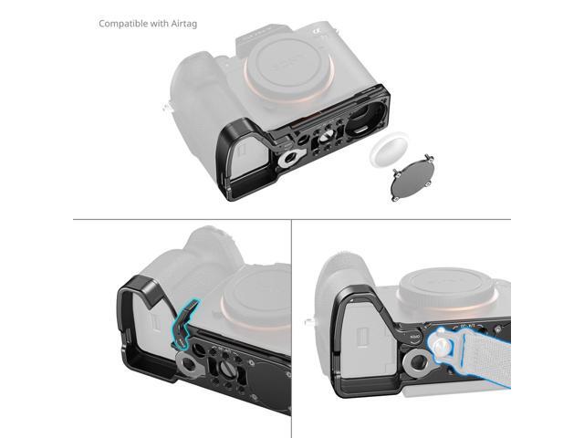SmallRig Arca-Swiss Baseplate with AirTag Slot for Sony Alpha 7 V/7R V/7 IV/7S III/1/7R IV Cameras, Black