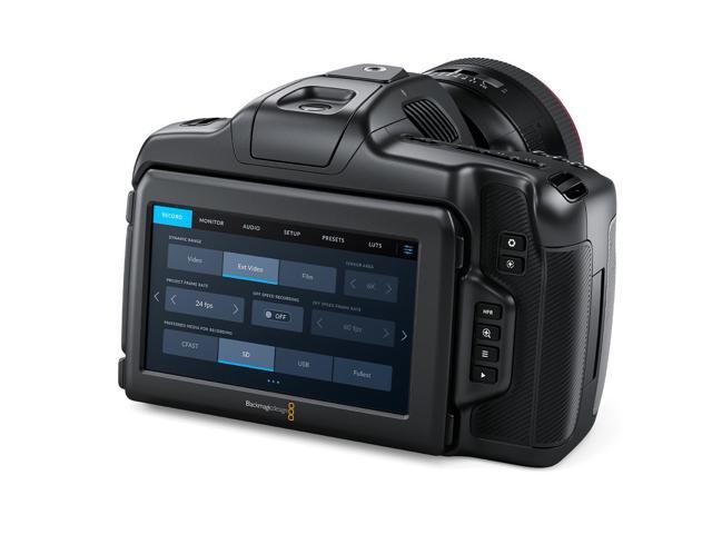 Blackmagic Design Pocket Cinema Camera 6K G2 Bundle with 128GB SDXC Memory Card, Green Extreme Rechargeable Lithium-Ion Battery Pack