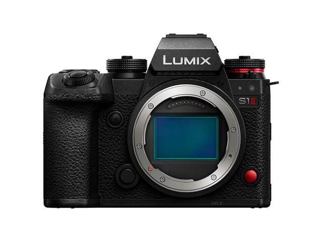 Panasonic LUMIX S1II Mirrorless Camera with Multi-Device Shoulder Bag, GOLD Series Professional 1800x 128GB UHS-II SDXC Memory Card, and DMW-BLK22...