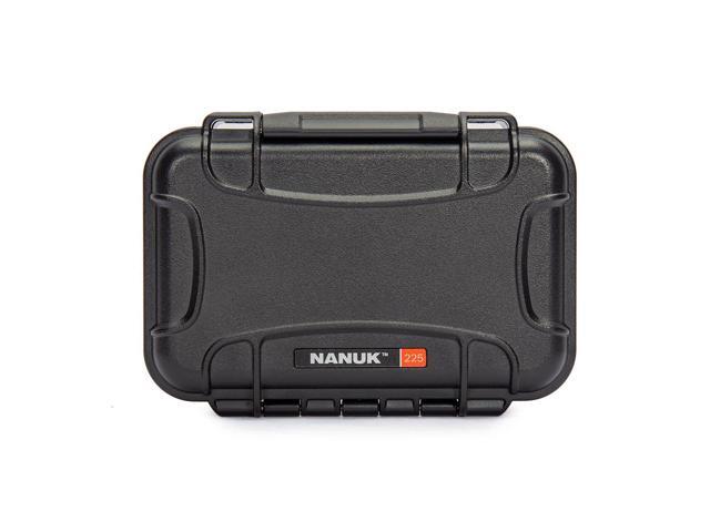 Nanuk 225 Waterproof Hard Case with Foam Insert for 8 Broadheads, Black