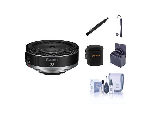 Canon RF 28mm f/2.8 STM Lens, Bundle with 55mm Filter Kit, Soft Lens Case and Cleaning Kit
