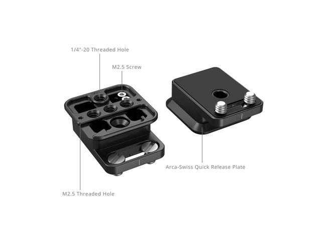 SmallRig Arca-Type Quick Release Plate, Black