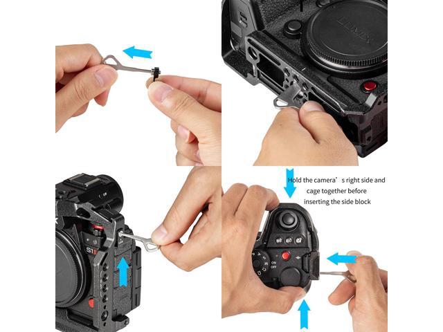 SmallRig Black Mamba Full Camera Cage for Panasonic LUMIX S1R II/S1 II/S1 IIE, Black